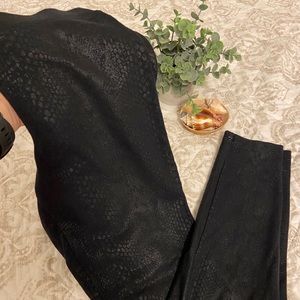 Express Snake Skin Leggings